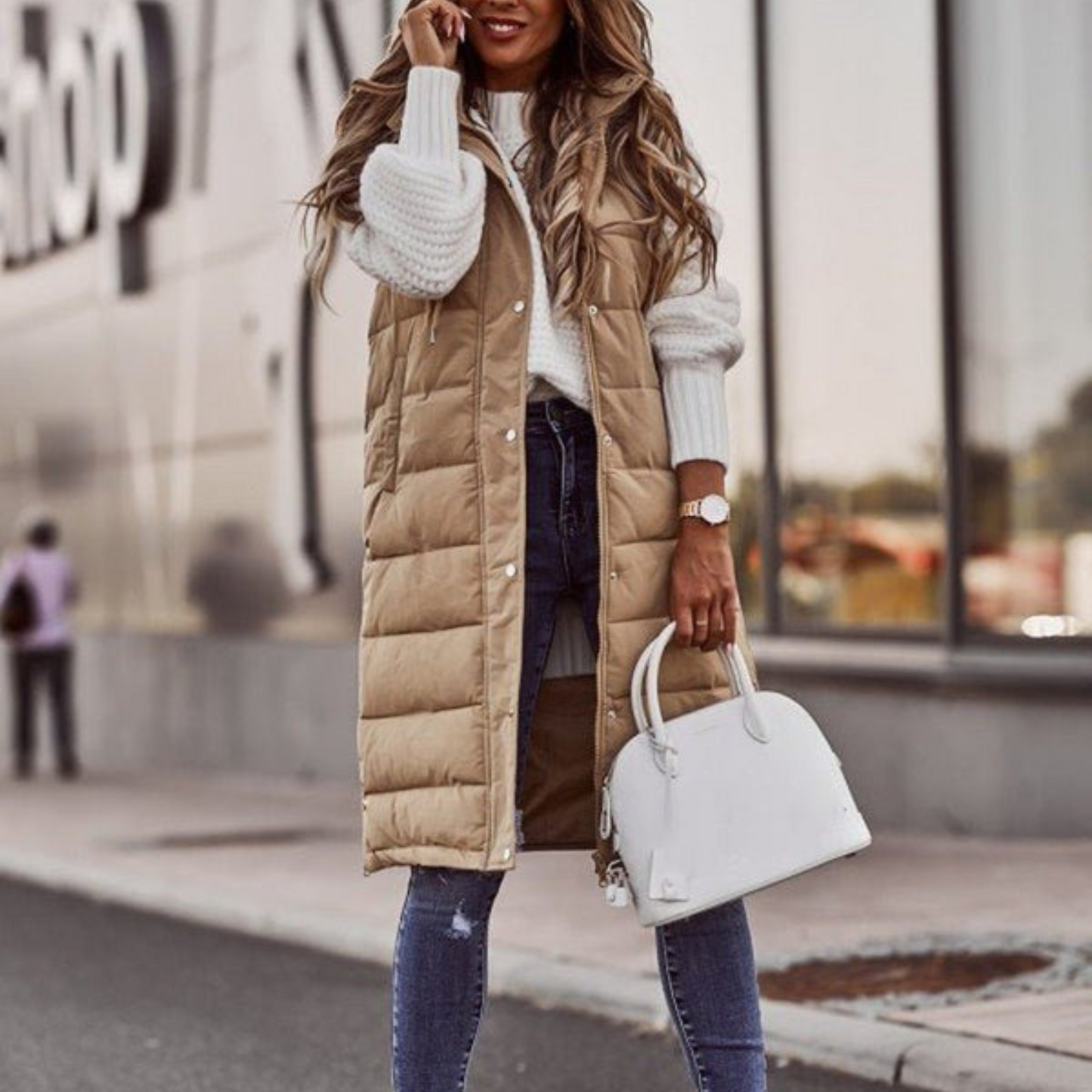 Veste Femme Hiver Chaud et Légère avec Fermeture Éclair - PanierRoyale