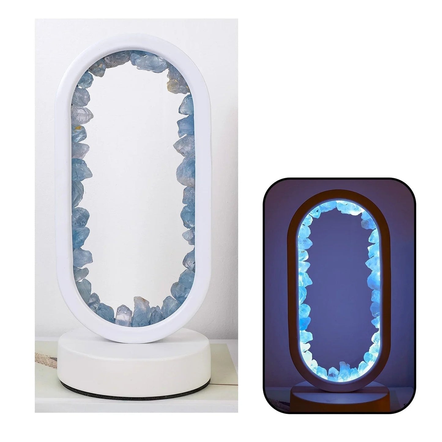 Lampe Décorative en Pierre Naturelle Élégante