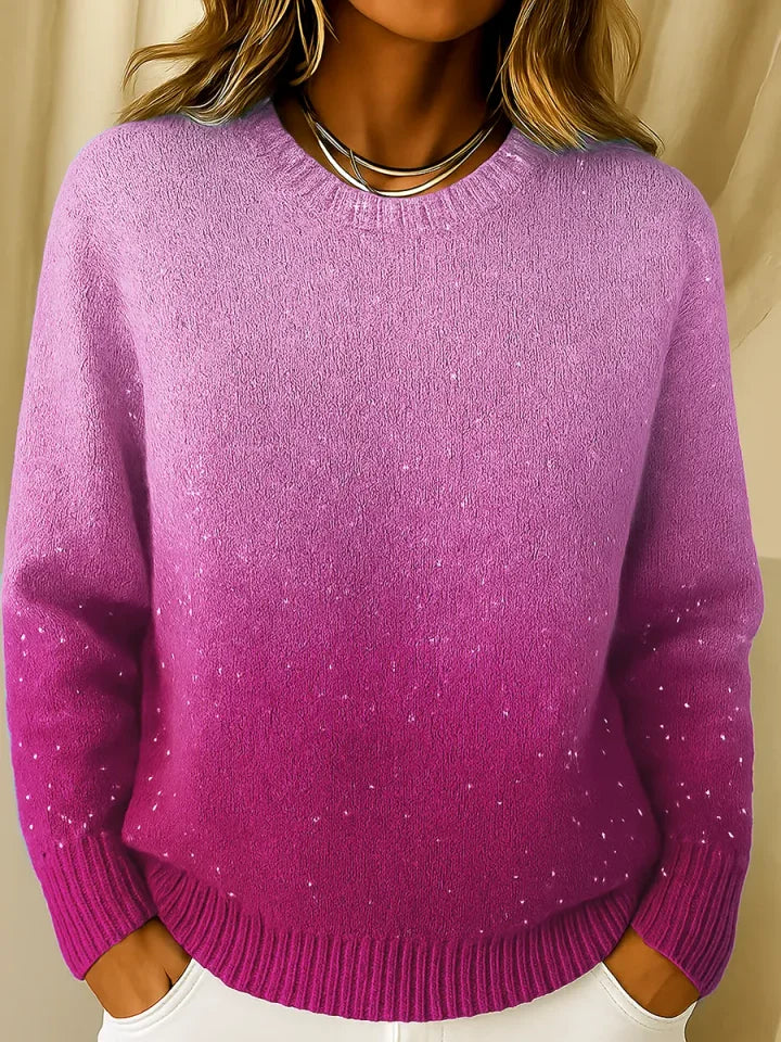 Pull Femme Tricot Doux Coupe Classique
