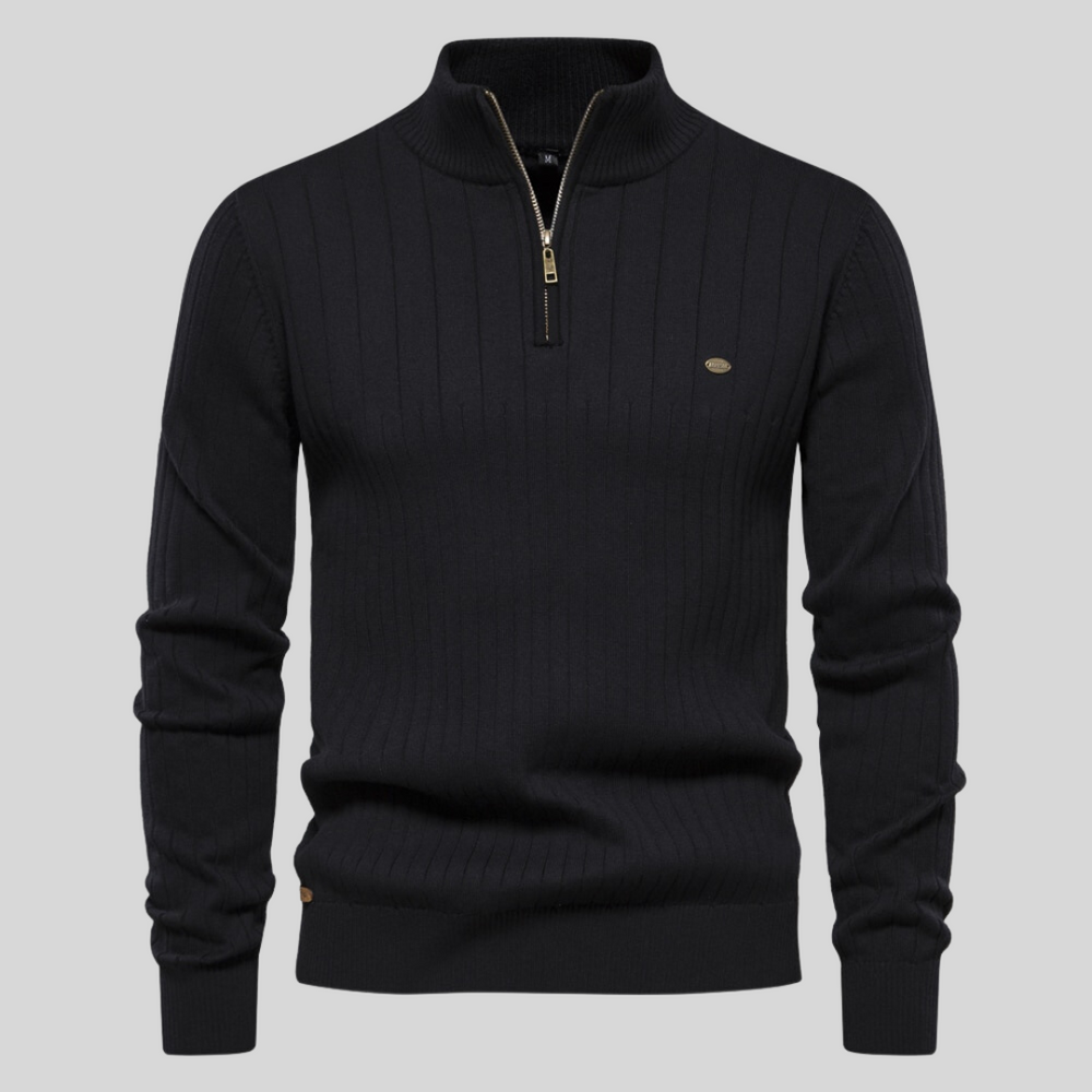 Variant image for Giorgio™ – Pull Homme Côtelé Doux et Élégant pour Confort Hivernal-16