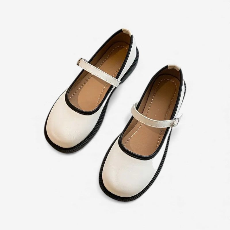 Chaussures Femmes Confortables à Bout Rond avec Semelle Antidérapante