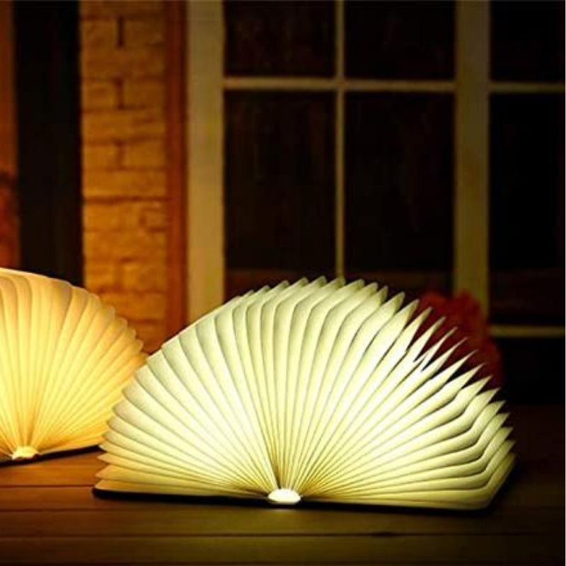 Lampe de Bureau en Forme de Livre Vintage