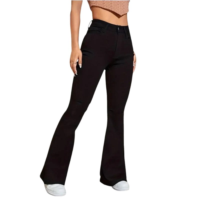 Pantalon Chic Haut de Gamme avec Poches Coutures