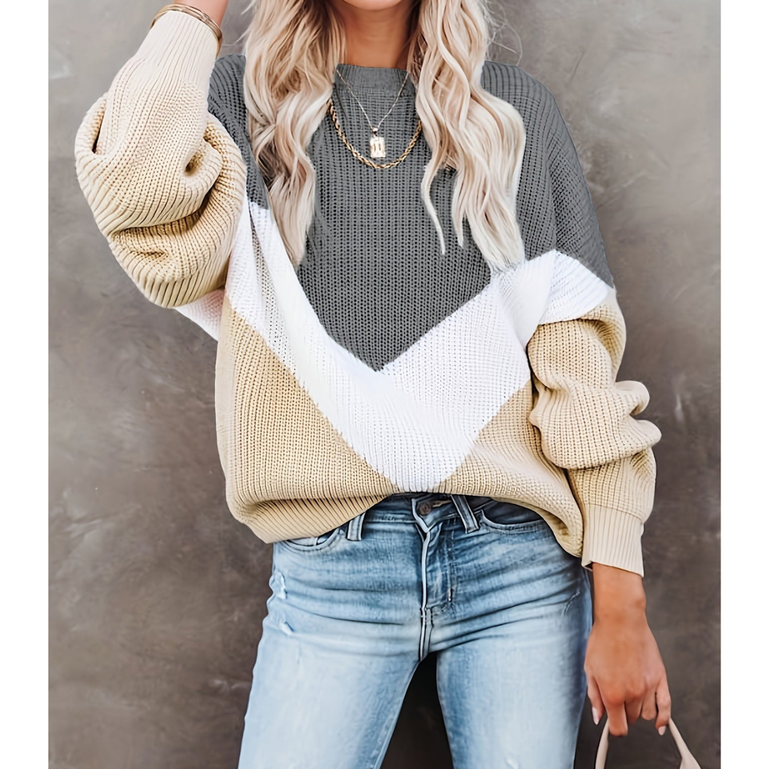 Pull Femme Grande Taille Manches Longues
