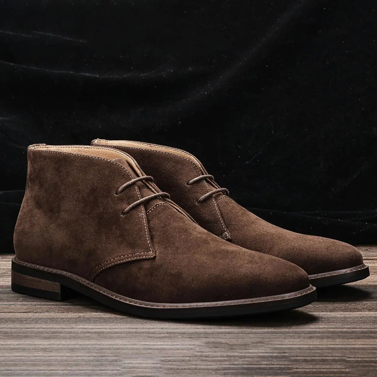Bottes Chelsea Mariage Lacets Élégants - PanierRoyale