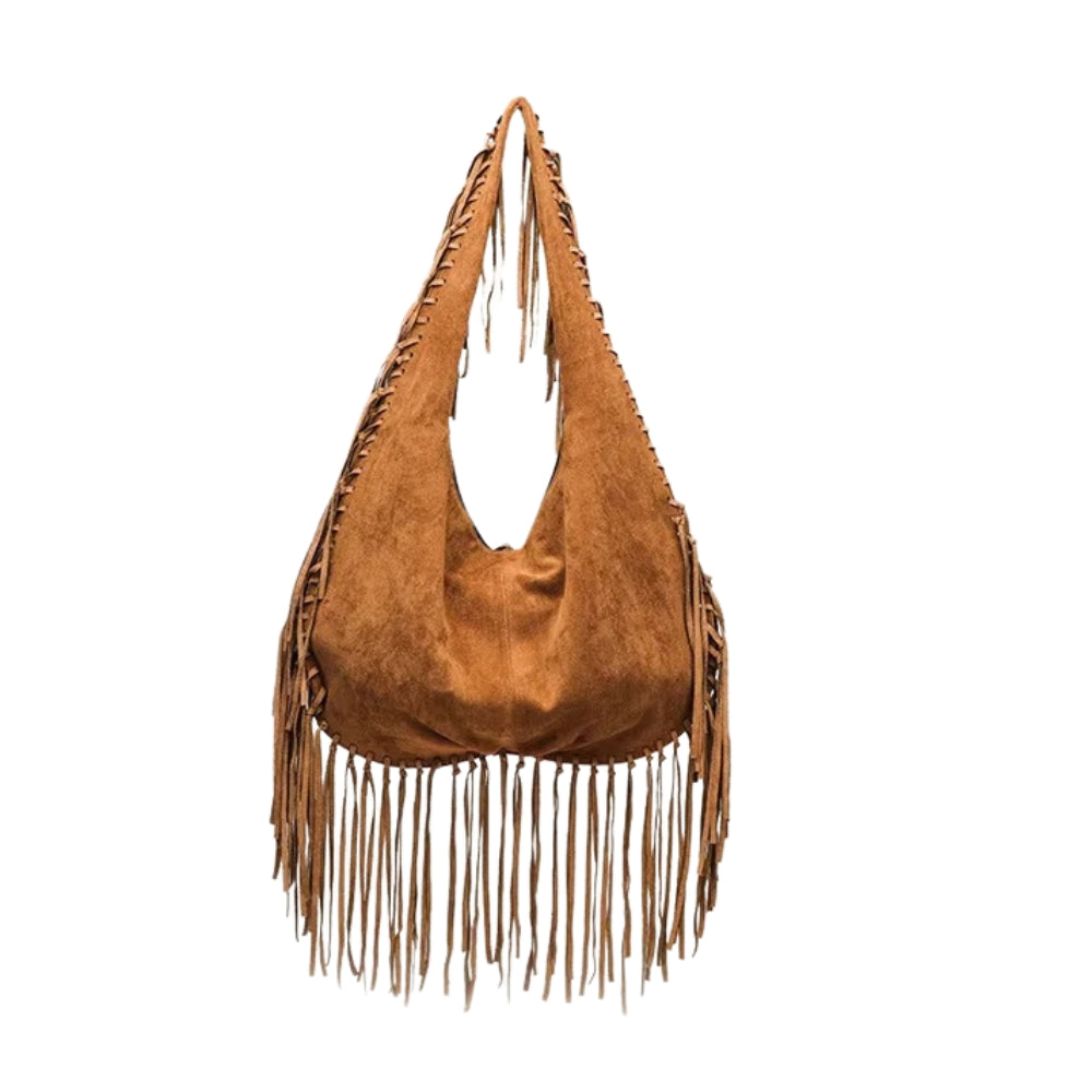 Sac Bandoulière Grande Capacité en Cuir