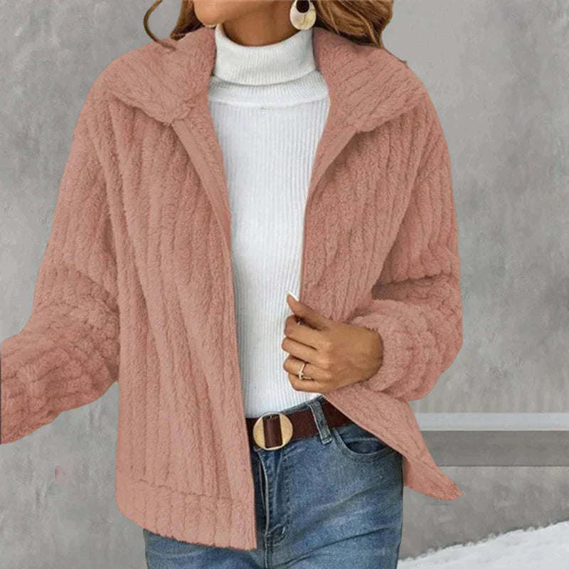 Veste Fleece Femme Douce et Élégante