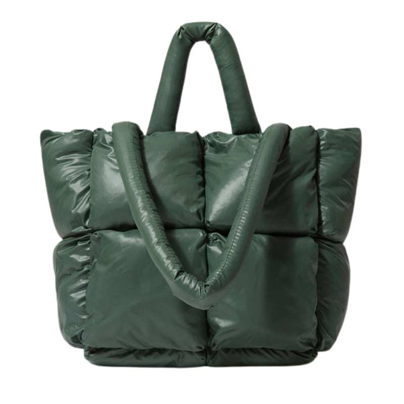 Sac à Épaule Femme Élégant Matelassé Noir