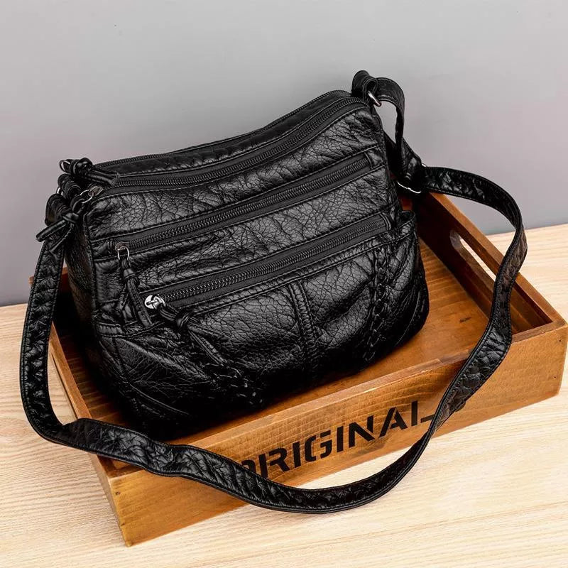 Sac à Main Classeur en Cuir pour Femme