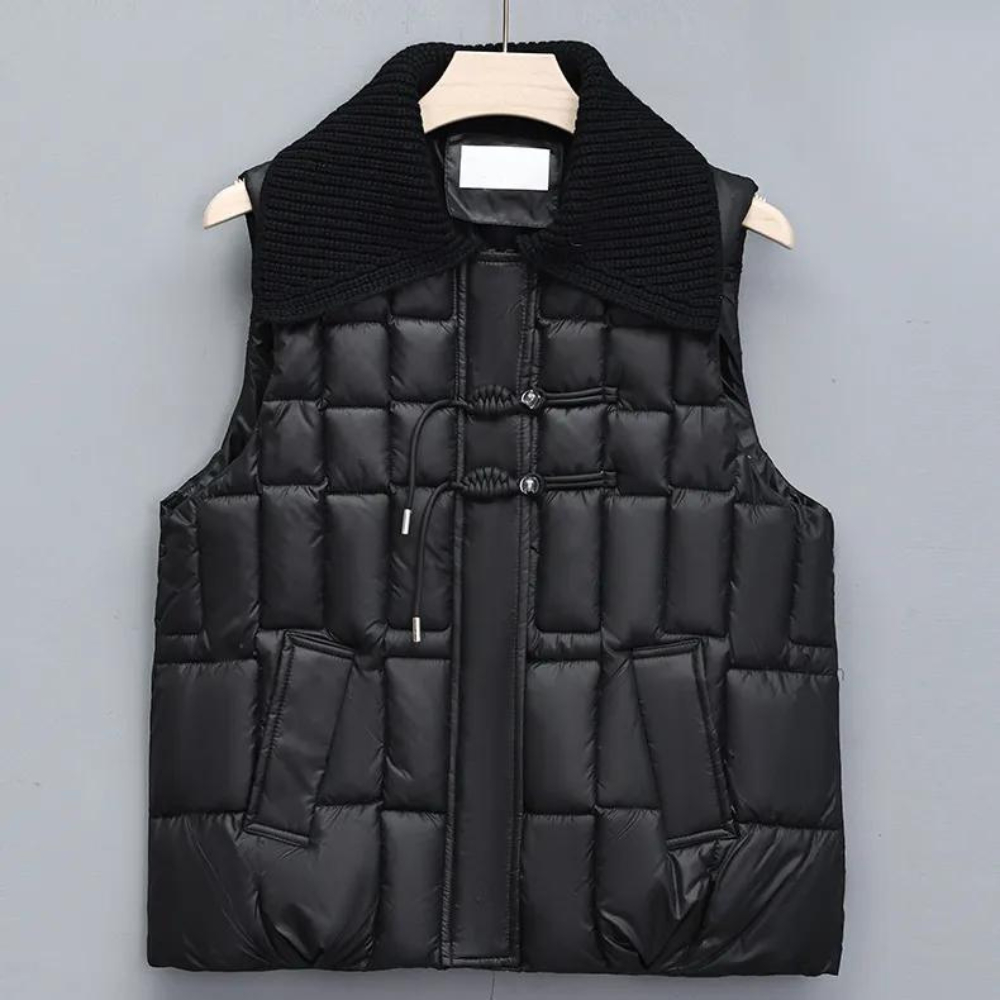 Gilet Femme Élégant et Thermique