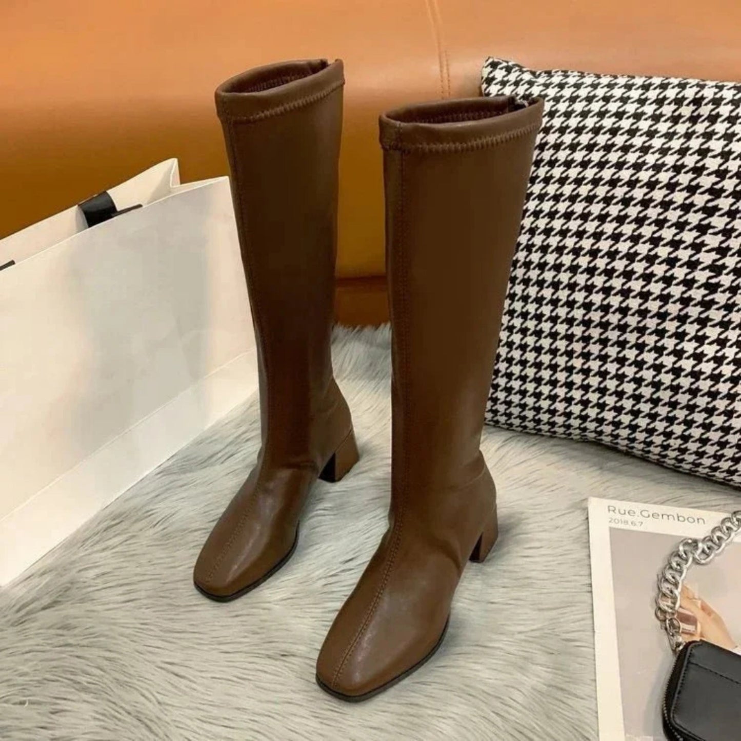Bottes Haut de Gamme Féminines Confortables