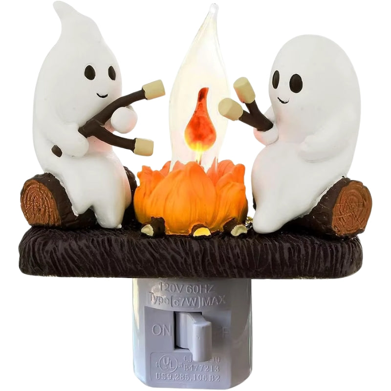 Lampe Halloween Effet Fantôme Effrayant - PanierRoyale