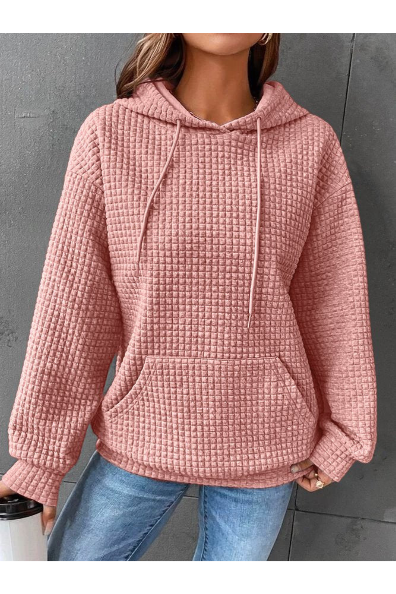 Pull Capuche Femme Doux et Chaud