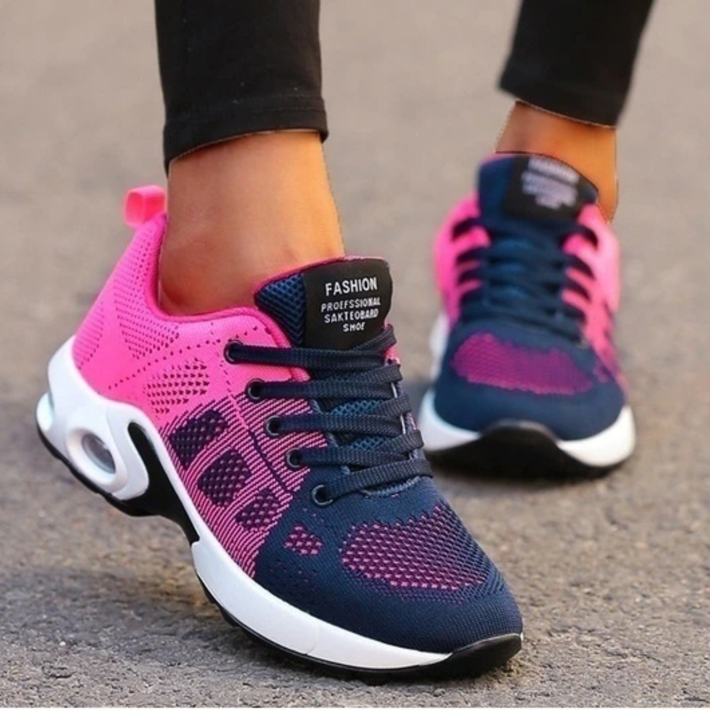 Baskets Femmes Noires Confortables et Légères
