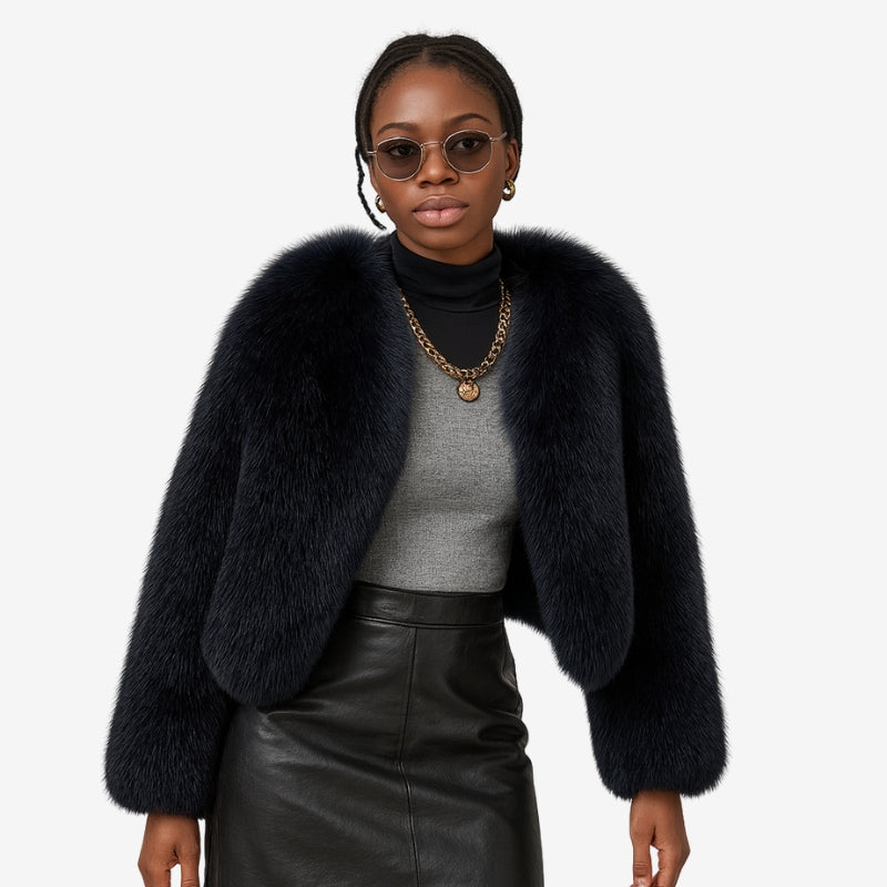 Veste Femme Chic à Fermeture Éclair