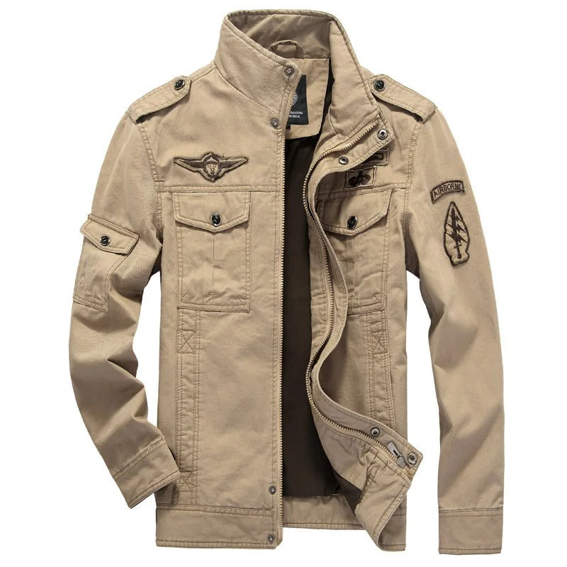 Veste Parka Militaire femme avec capuchon et poches latérales