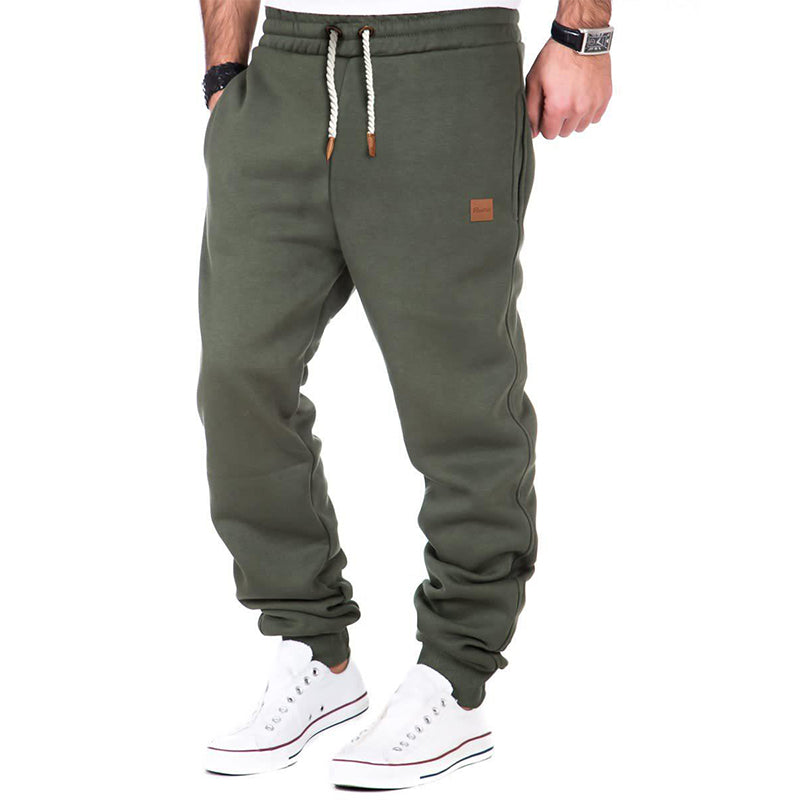 Pantalon Sport Homme Élastique Gris Foncé