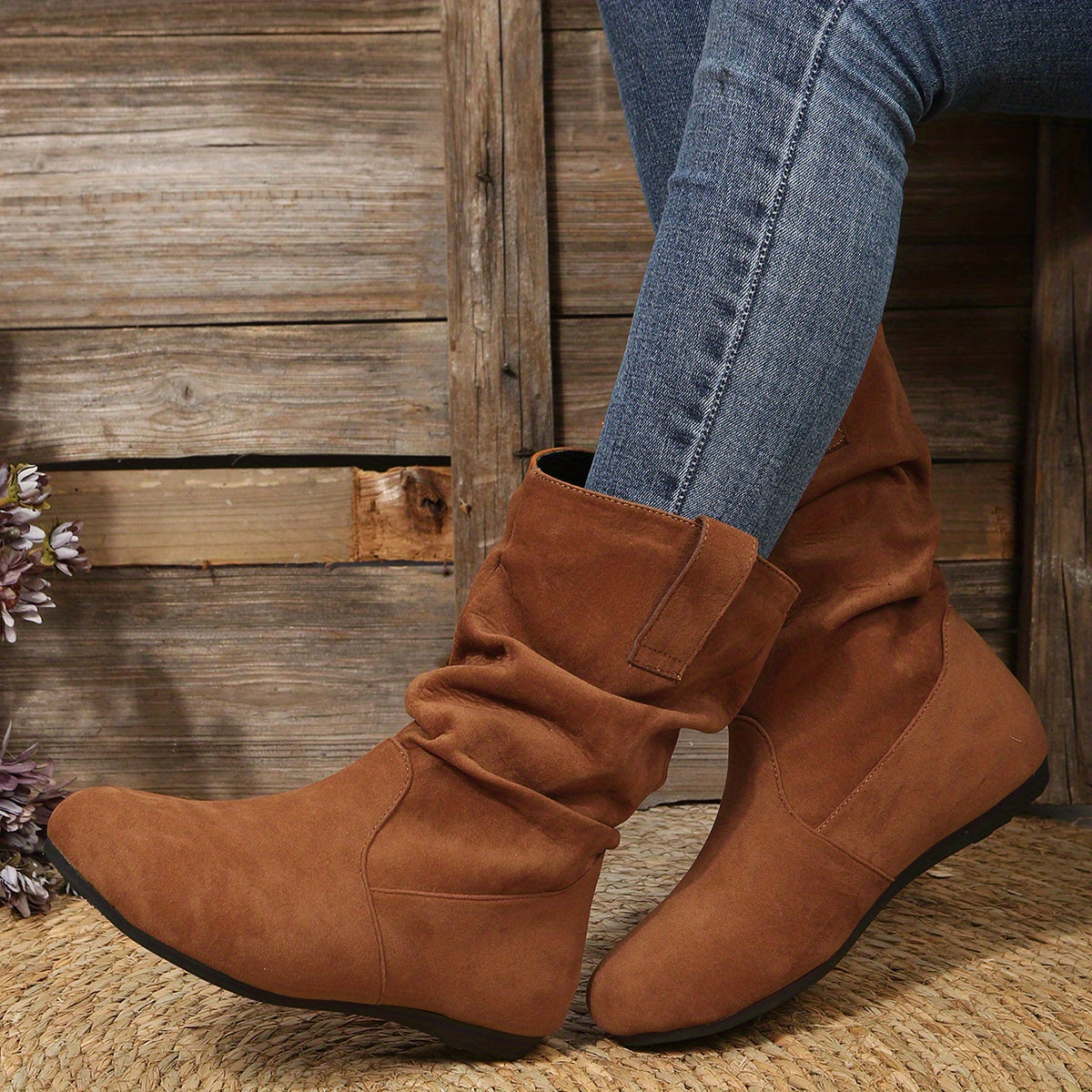 Bottines Femme Hiver Chaudes et Imperméables