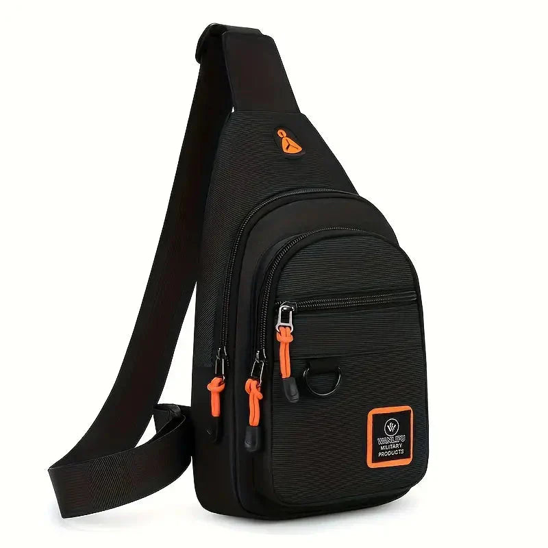 Projet Paris™ – Sac Bandoulière Homme Nylon Résistant avec Confort Ajustable-4