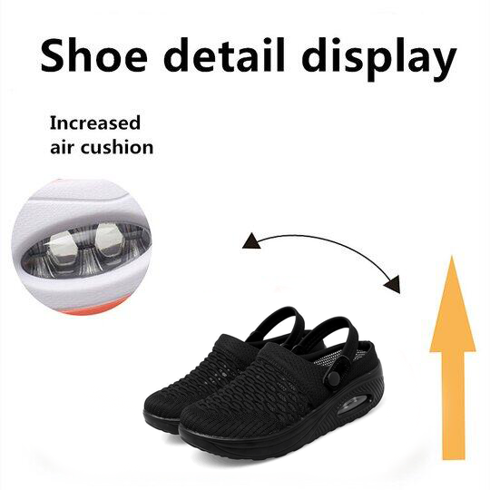 Chaussures Orthopédiques Femme Respirantes Semelle Coussin d’Air