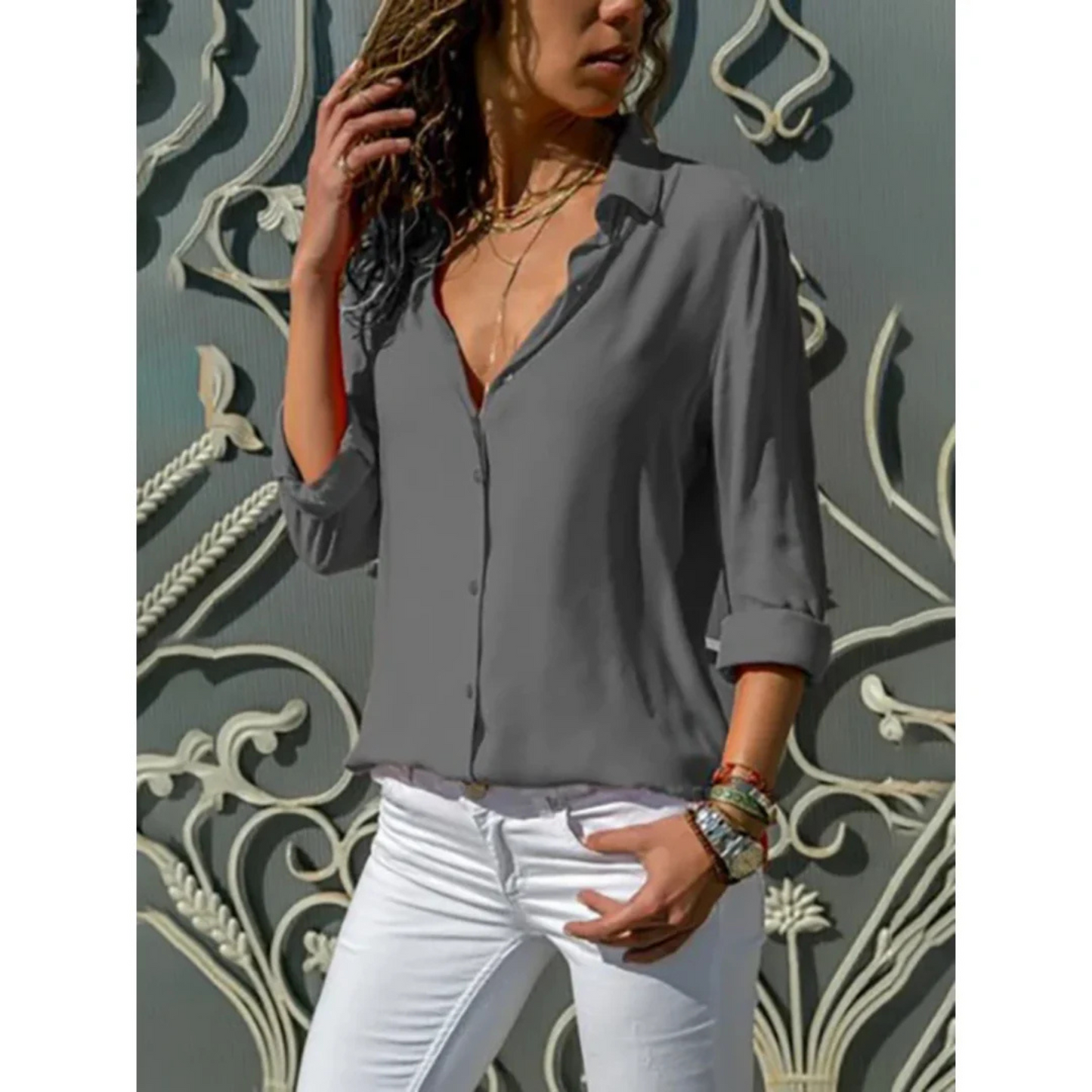 Chemise Femme Décontractée Tout Usage