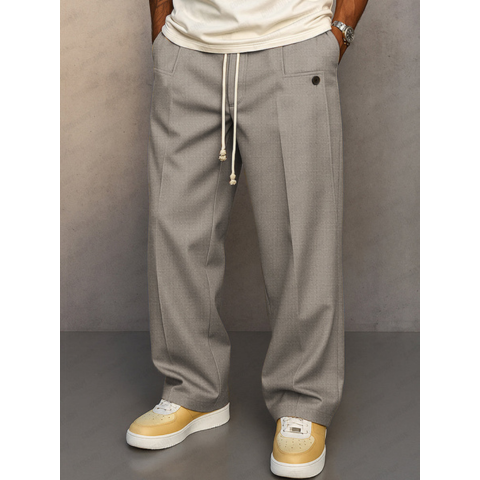Pantalon homme casual taille large