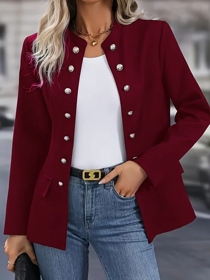 ÉlégancePro™ – Veste Femme Ajustée Chic et Confortable pour le Bureau-6