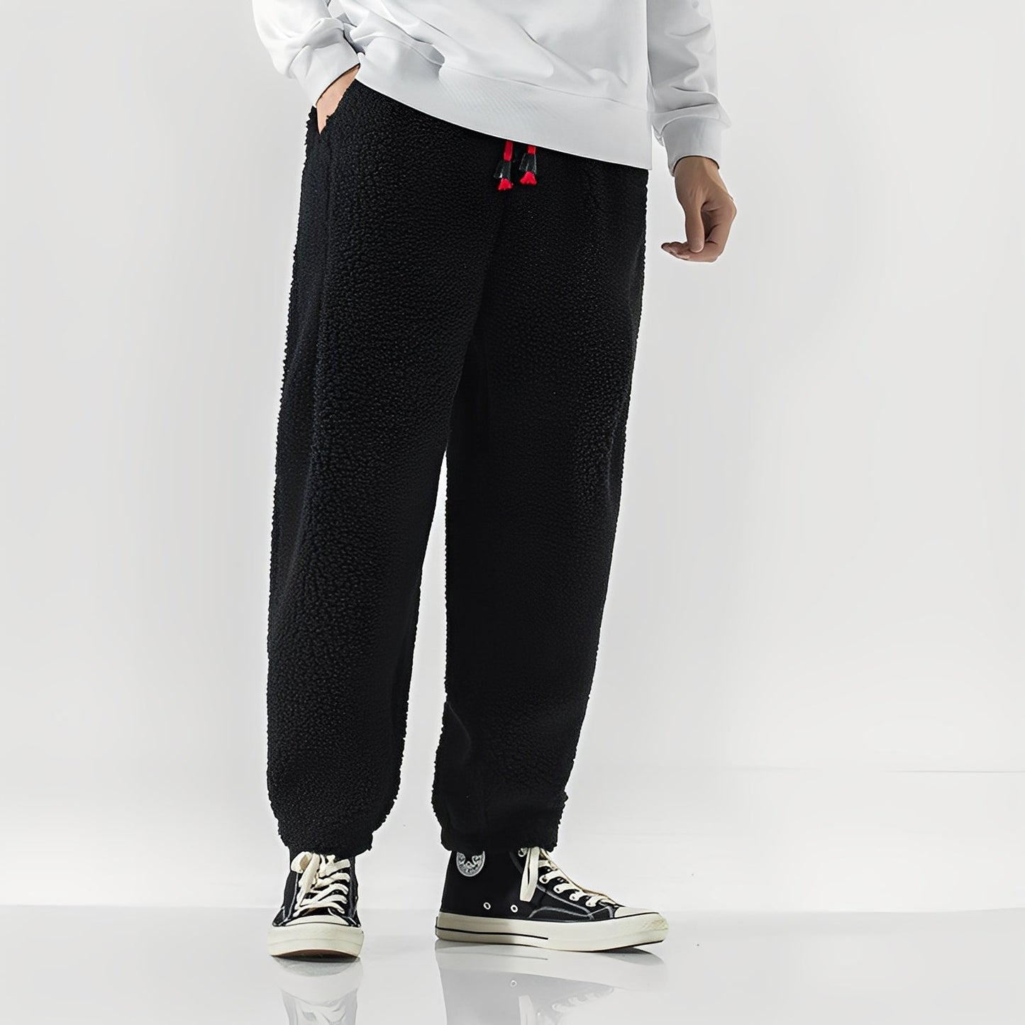 Pantalon Homme Jogging Polaire Doux et Confortable