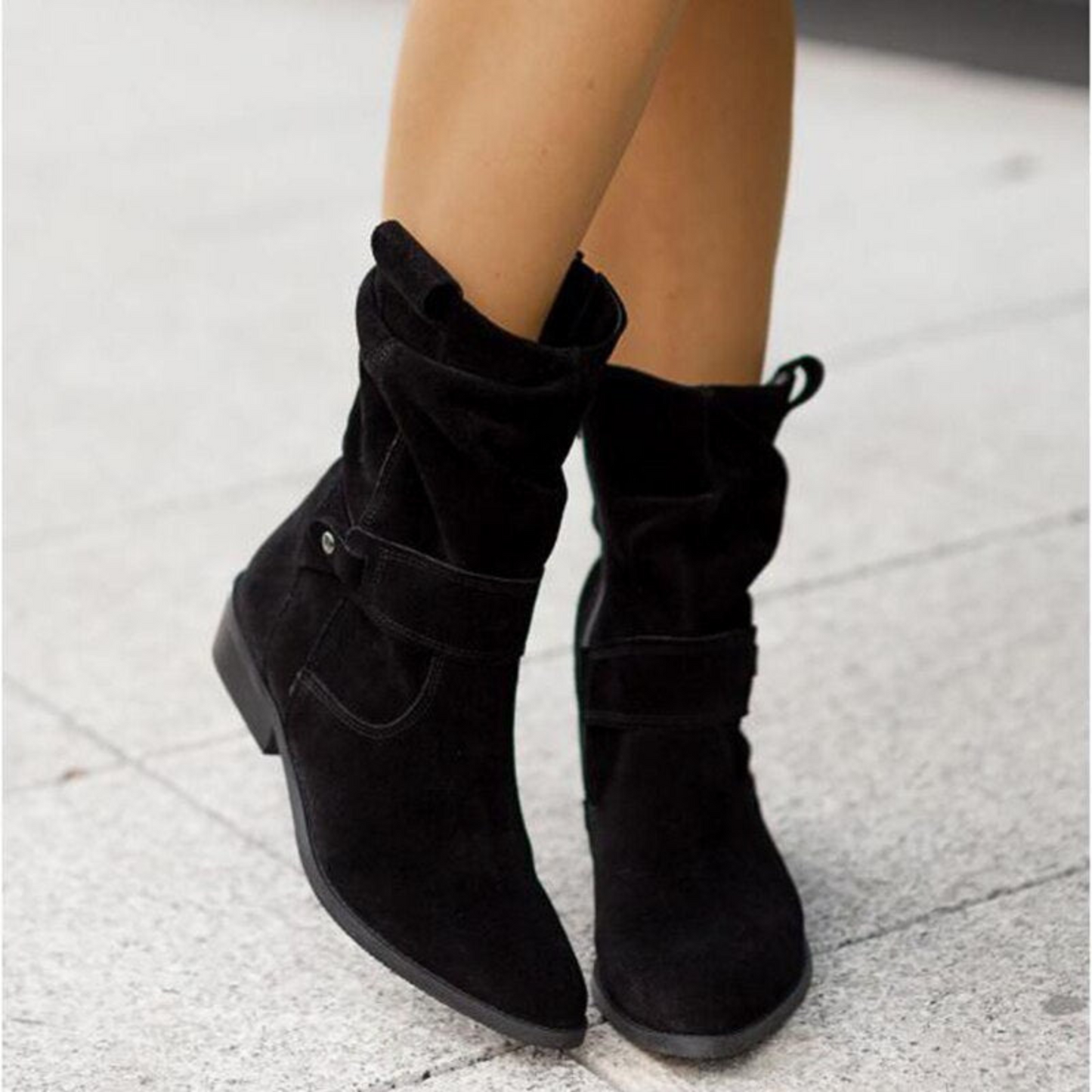 Bottines Femme Élégantes et Chaudes pour Hiver
