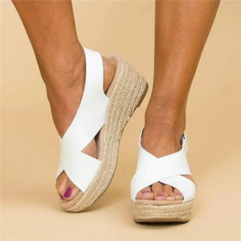Sandales Plates-Formes Confort pour Femmes Été