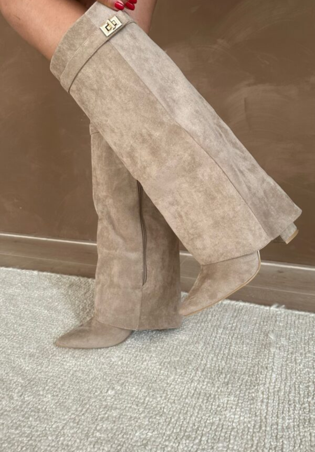 Bottines Femmes à Talons Hauts et Confortables