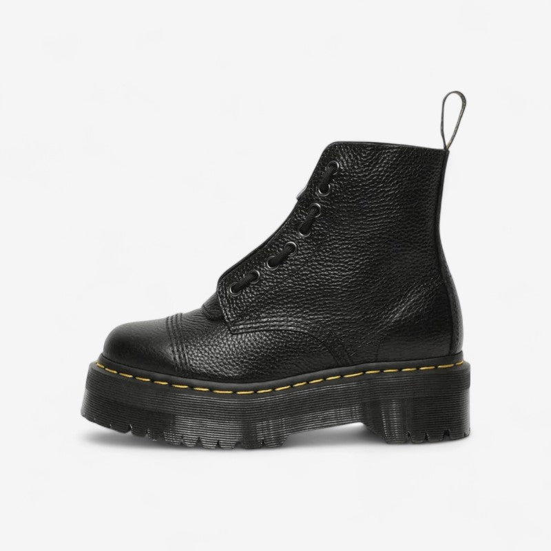 Bottines Féminines à Talon Bloc avec Fermeture Éclair Devant - PanierRoyale