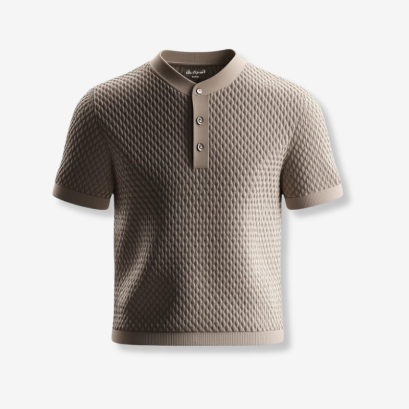 Chemise Homme Slim Fit Manches Courtes à Boutons
