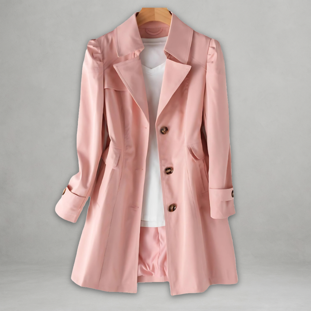 Manteau Femme Trench Classique Beige Chic