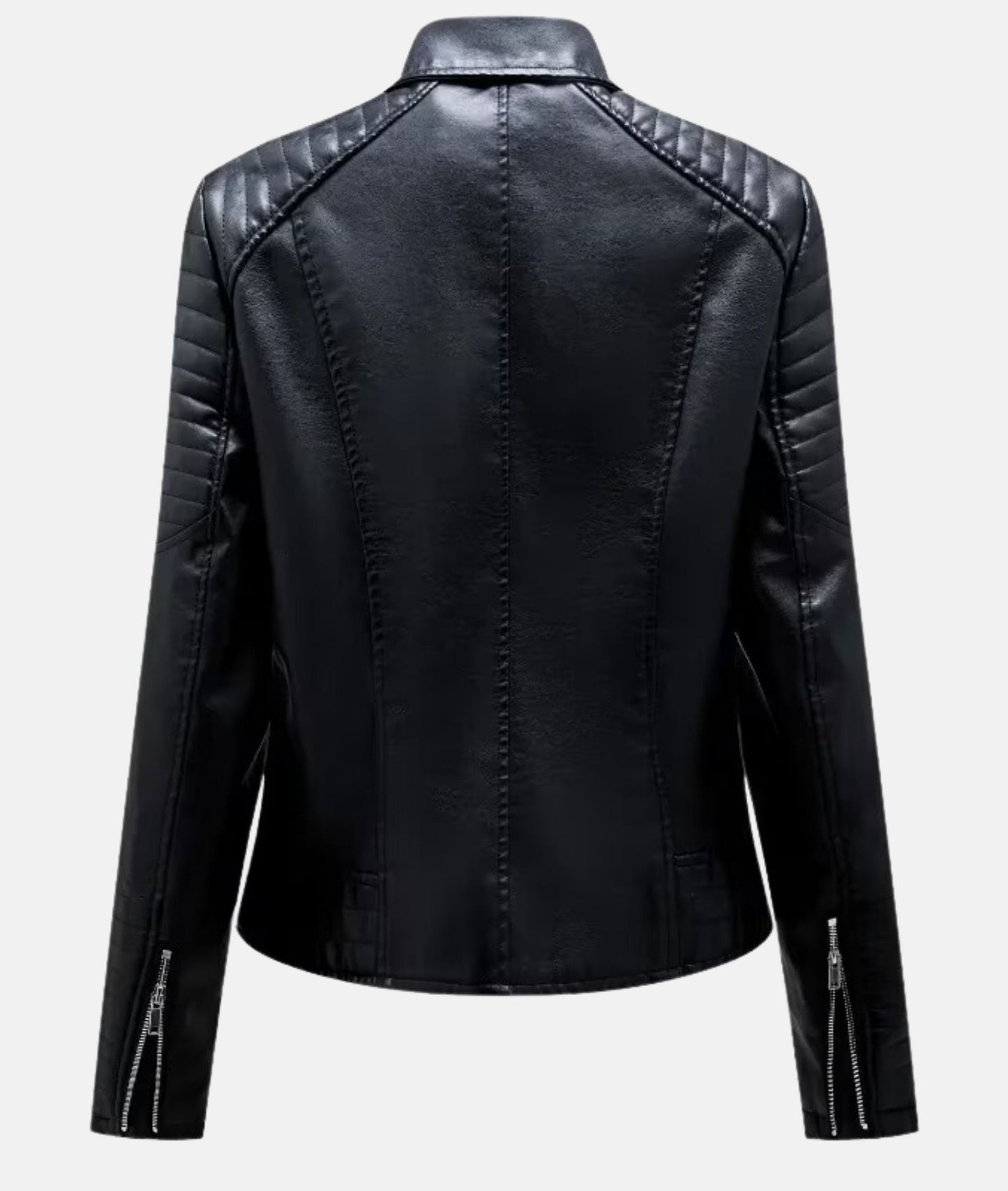 Isabelle™ – Veste en Cuir Femme Élégante avec Coupe Ajustée Chic-6