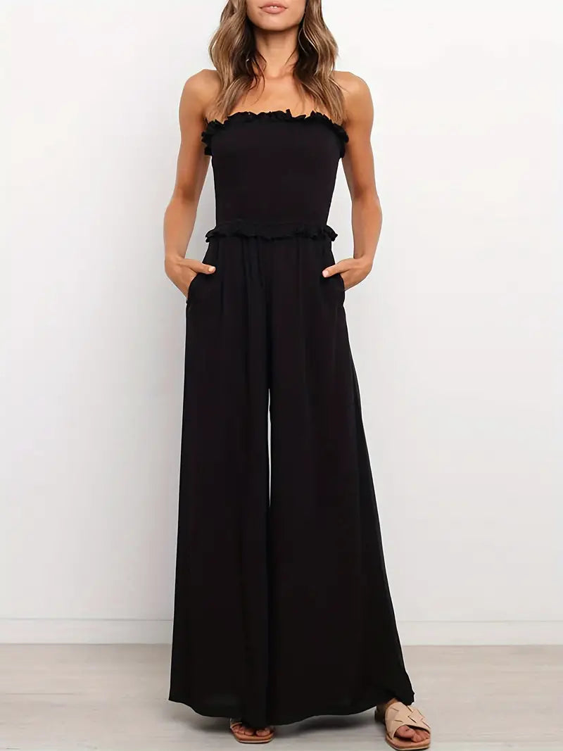 Variant image for MiSun™ – Combinaison Femme Chic Noire Élégante et Confortable-1