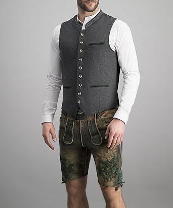 Gilet Boutonné Sans Manches Pour Homme | Tendance