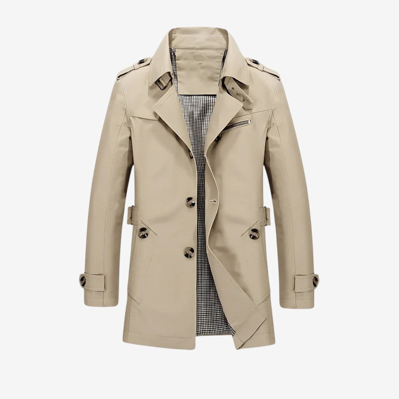 Manteau Imperméable avec Capuchon et Manches Longues