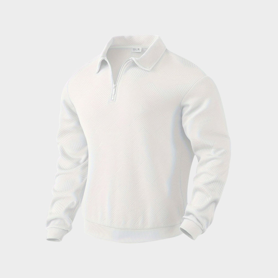 Pull Homme Laine Brun Chaud et Confortable