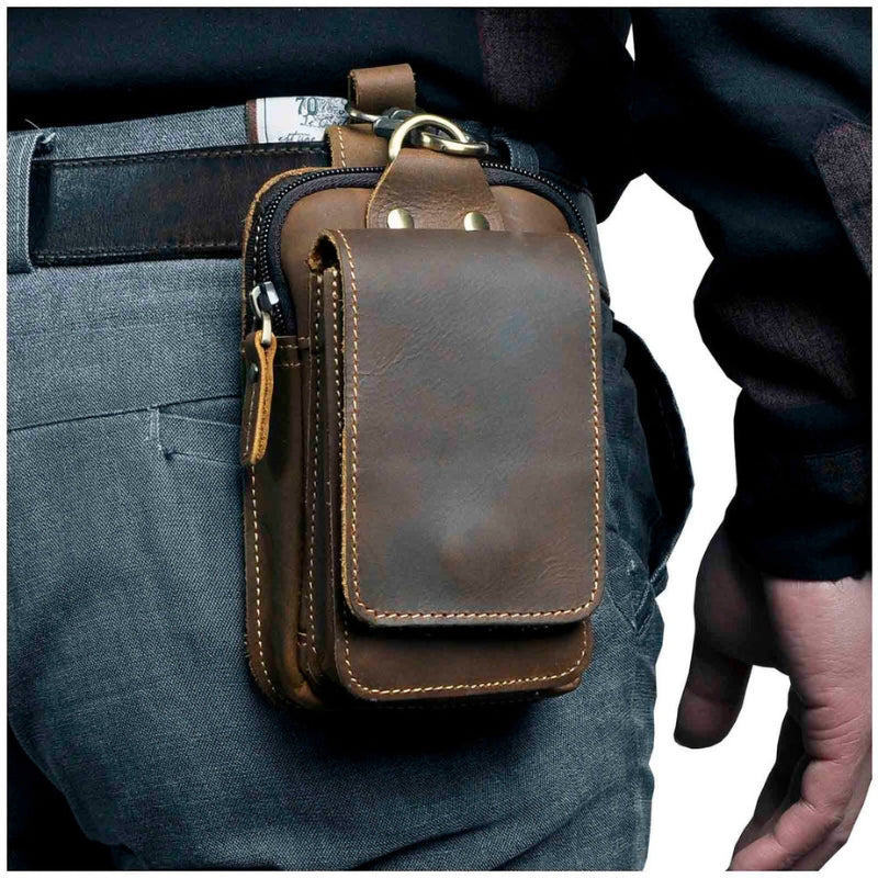 Sac Ceinture Voyage avec Poches zippées et Fermeture Sécure