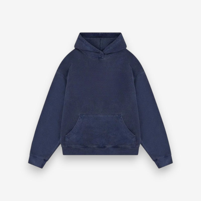 Sweat à capuche molletonné manches longues