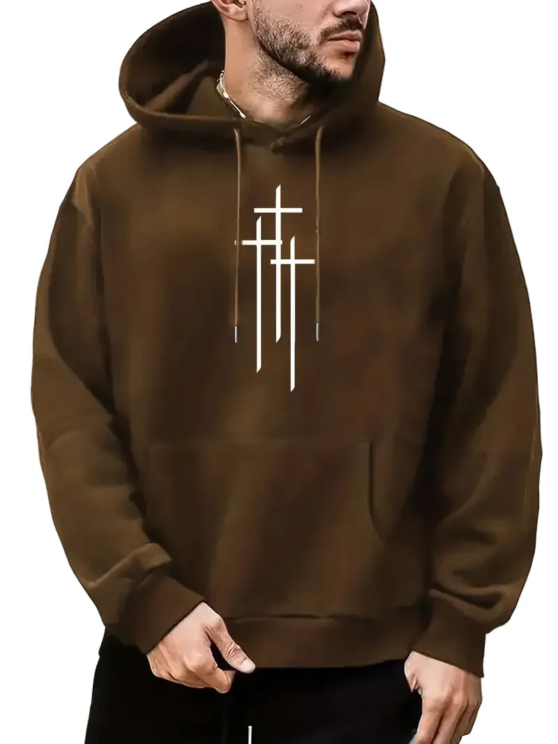 Sweat à Capuche Streetwear Homme Sport Chic