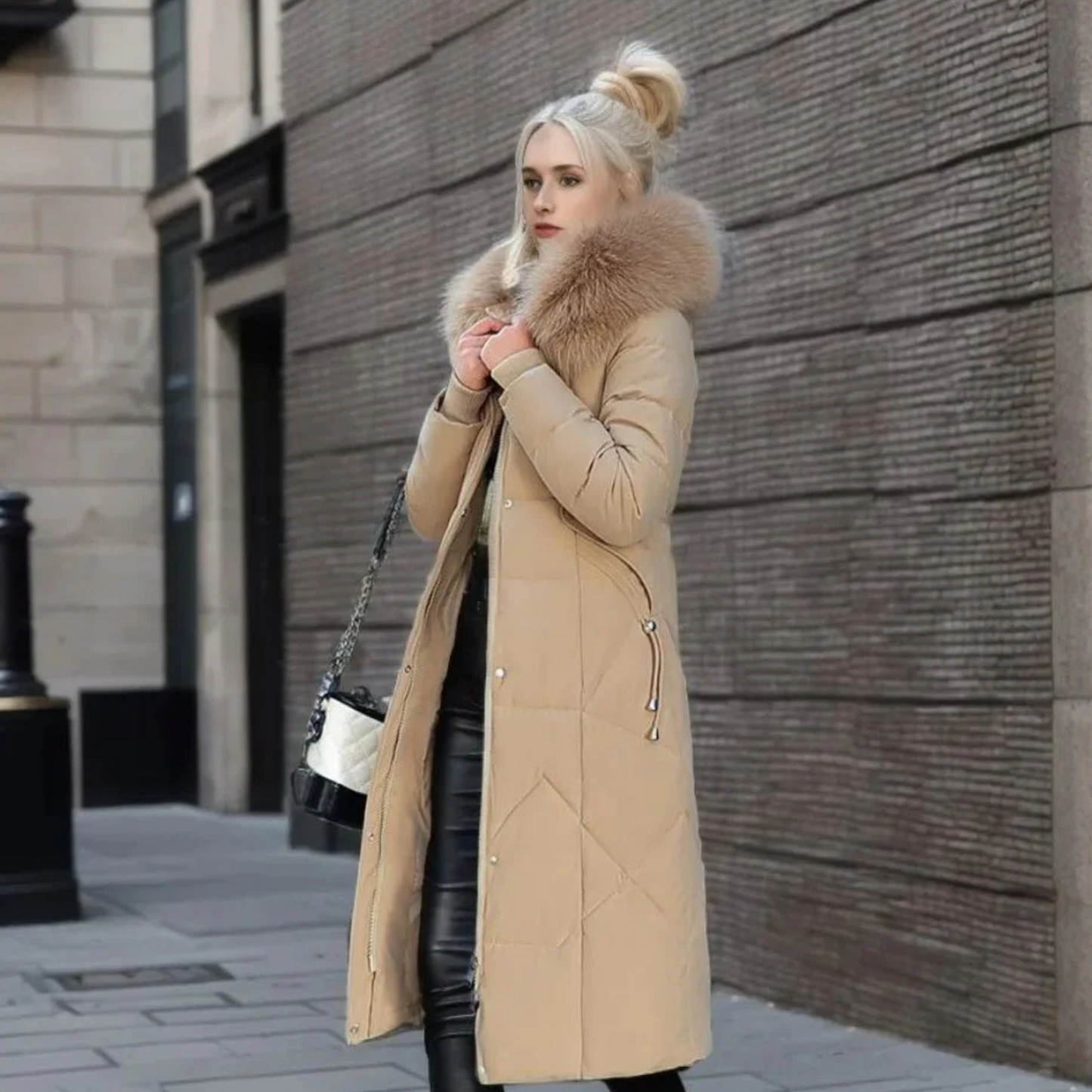 Doudoune Femme Hiver Longue et Élégante