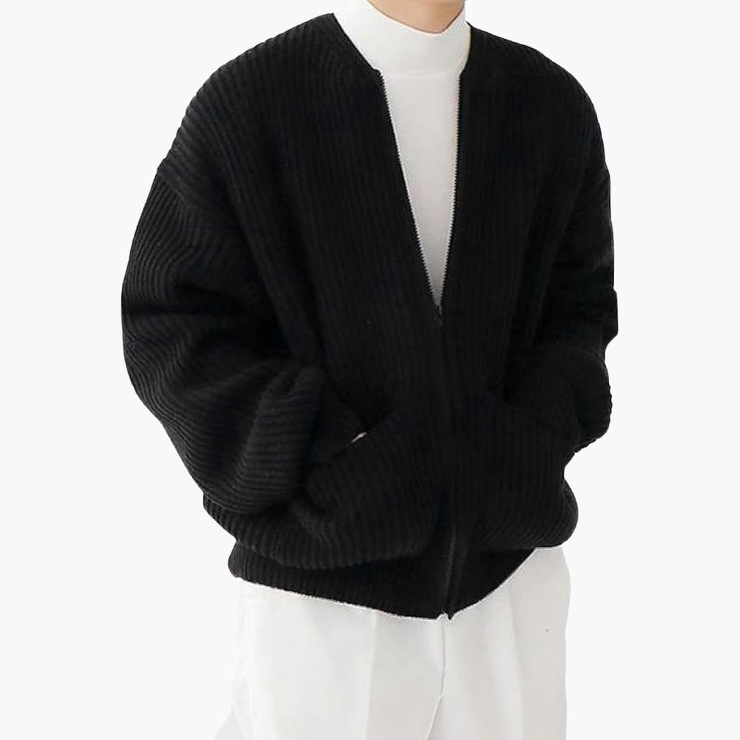 Gilet Cachemire Homme Élégant Beige