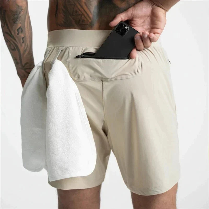 Short de Sport Homme Respirant et Confortable