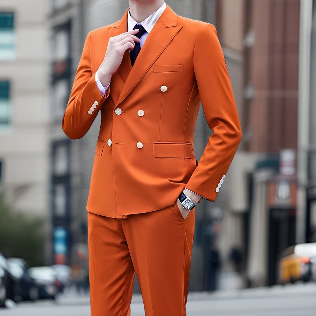 Costume Mariage Homme Slim Fit 2 Pièces Été
