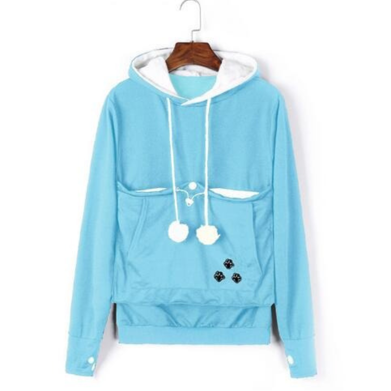 Sweat Capuche Confortable avec Poche Cachée