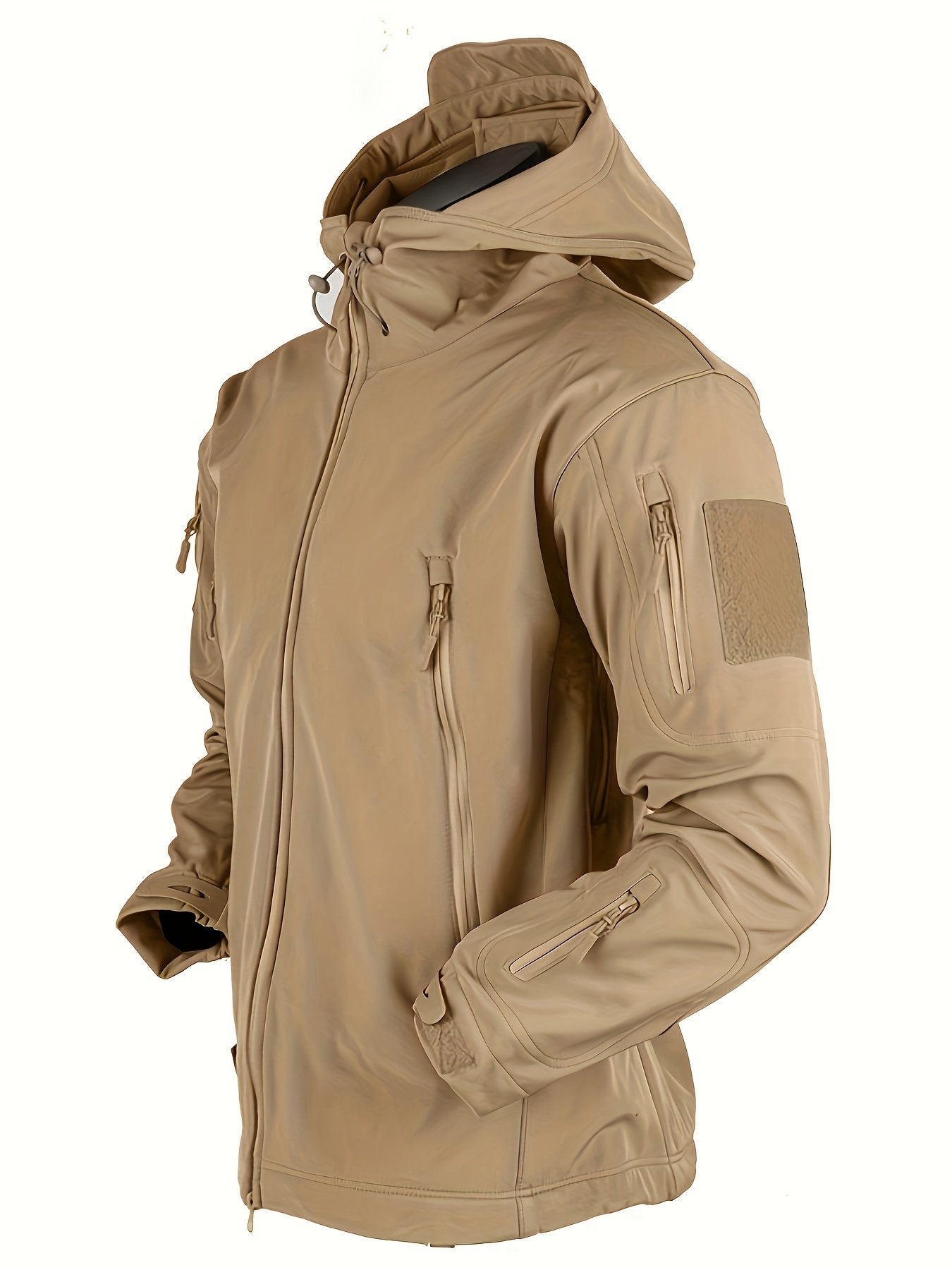 Veste à capuche homme décontractée zippée sport