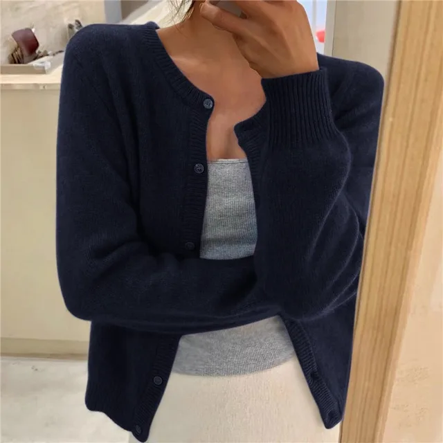 Cardigan femme chaud et doux hiver