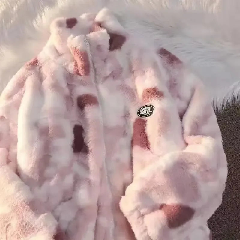 Veste Hiver Féminine Zippée et Chaude